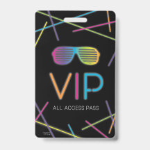 Neon Sweet 16 Birthday Glow Party VIP