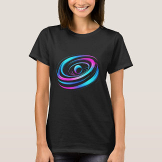 Neon Swirl Dreamscape T - Shirt