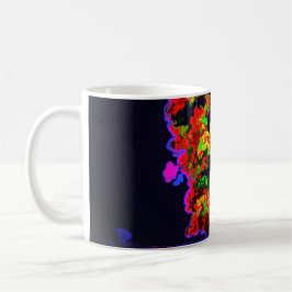 Neon Tree Explosion Kaffeetasse