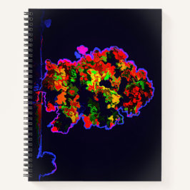 Neon Tree Explosion Notizbuch