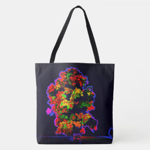 Neon Tree Explosion Tasche