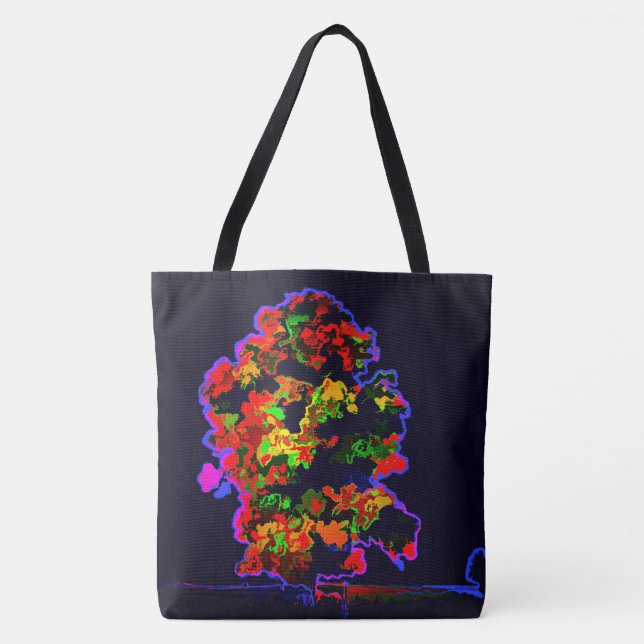 Neon Tree Explosion Tasche (Vorderseite)