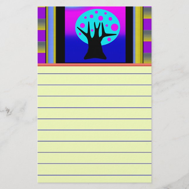 Neon Tree Letterhead Briefpapier (Vorderseite)