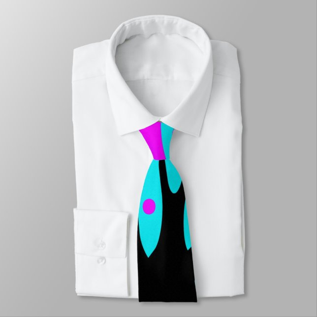 Neon Tree Necktie Krawatte (Gebunden)