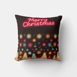 Neon Trendy Christmas Holiday Collection Kissen
