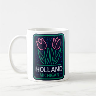 Neon Tulips Holland Michigan Kaffeetasse