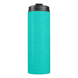 Neon türkis strukturiert. thermosbecher
