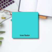 Neon Turquois Berufliches Minimalistisches Schwarz