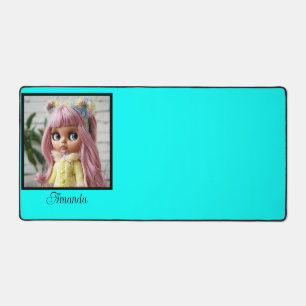 Néon turquoise clair tonalité moderne tendance