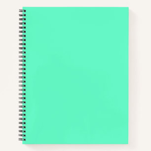 Neon Turquoise Notizbuch