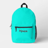 Neon Turquoise und Black 3D Personalisiert