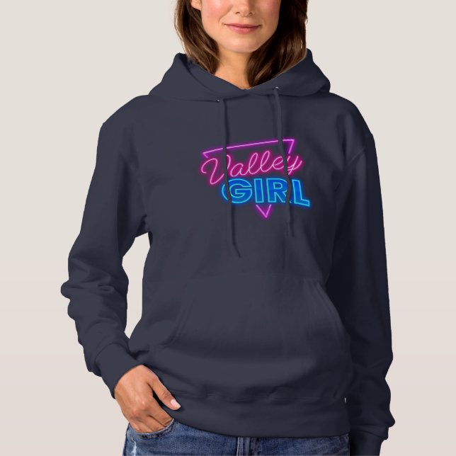 Neon Valley Girl Hoodie (Vorderseite)