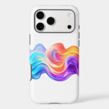 Neon-Verlaufs-Abstrakte Fluidwellen
