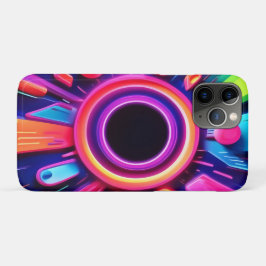 Neon Vortex Abstrakt Space Art Case-Mate iPhone Hülle