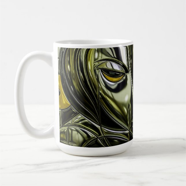 Neon-Vortex-Tasse Kaffeetasse (Links)