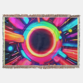 Neon Vortex von Lichtkunst Decke