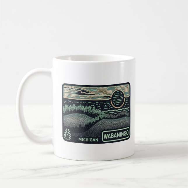 Neon Wabaningo Michigan Kaffeetasse (Links)