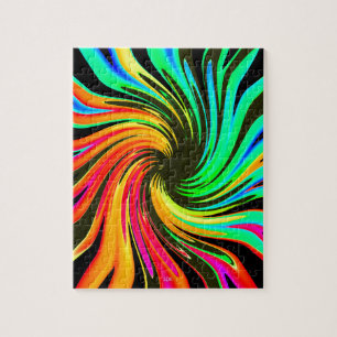 Neon Whirlpool Galaxy
