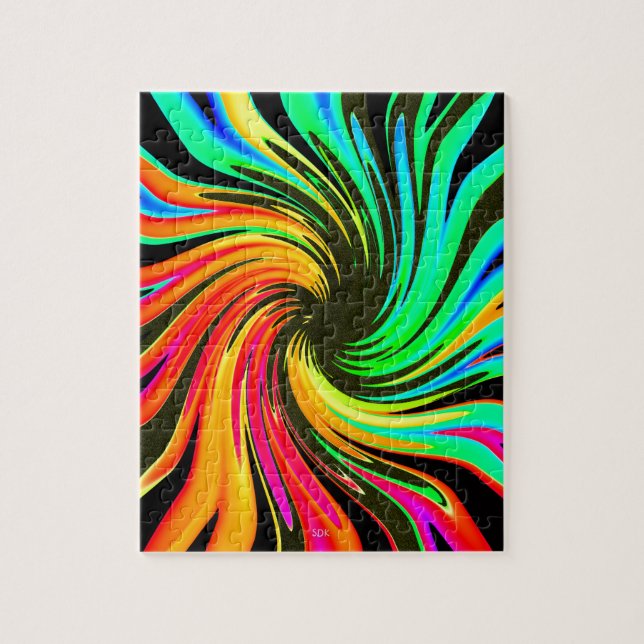 Neon Whirlpool Galaxy (Vertikal)