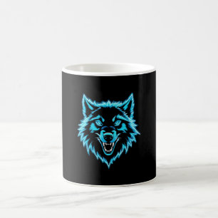 Neon Wolf Kaffeetasse