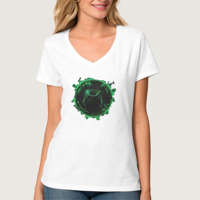 Neon Xbox Logo T-Shirt (Vorderseite)