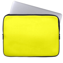 Neon Yellow Solid Color | Classic Laptopschutzhülle