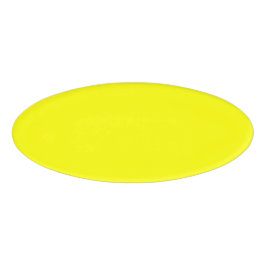 Neon Yellow Solid Color | Classic Namenschild