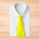 Neon Yellow Solid Color Krawatte<br><div class="desc">Neon Yellow Solid Color</div>