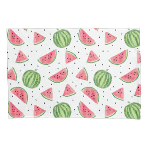 NeonAquarell-Wassermelone-Muster Kissenbezug