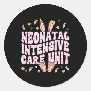 Neonatale Intensivstation Ostersonne Nicu Nur Runder Aufkleber