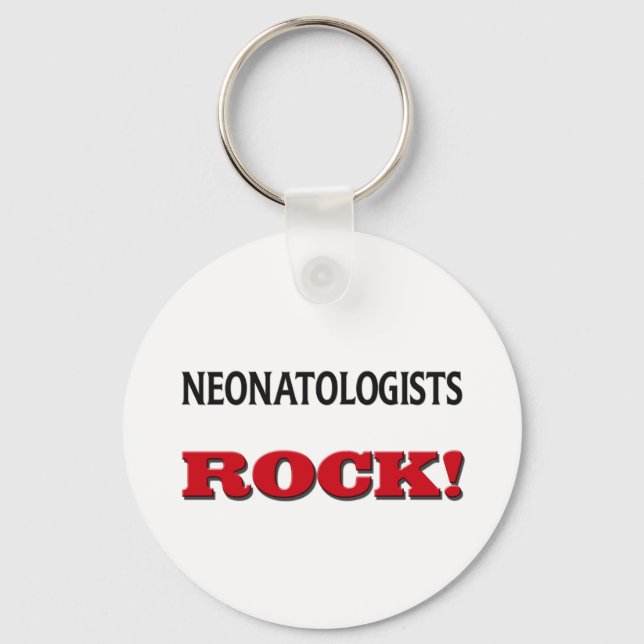 Neonatologen Rock Schlüsselanhänger (Vorderseite)