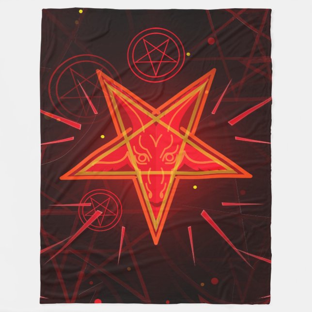 Neondecke Fleecedecke (Vorderseite)