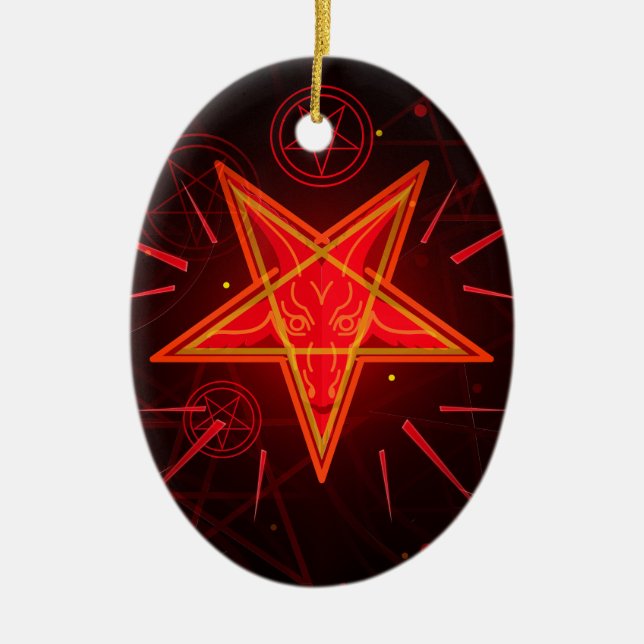 Neondemon Keramik Ornament (Vorne)