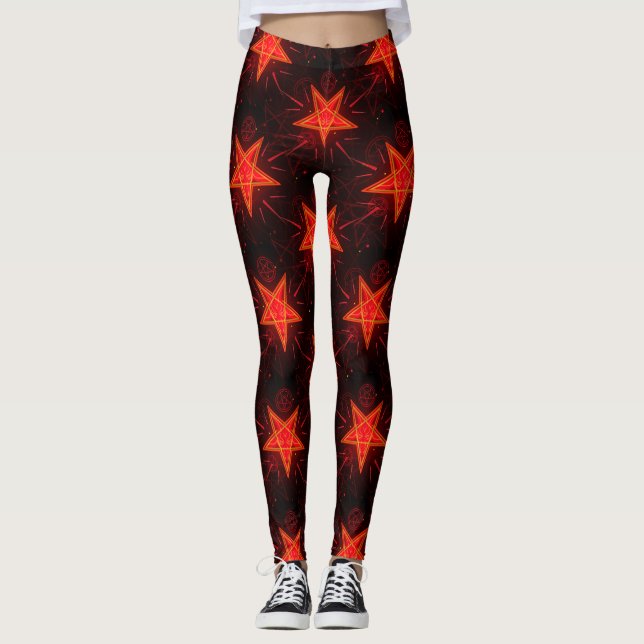 Neondemon-Leggings Leggings (Vorderseite)