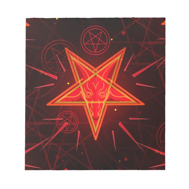 Neondemon Notizblock (Vorderseite)