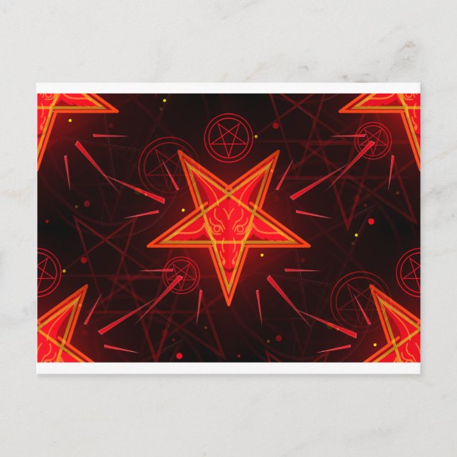 Neondemon Postkarte (Vorderseite)