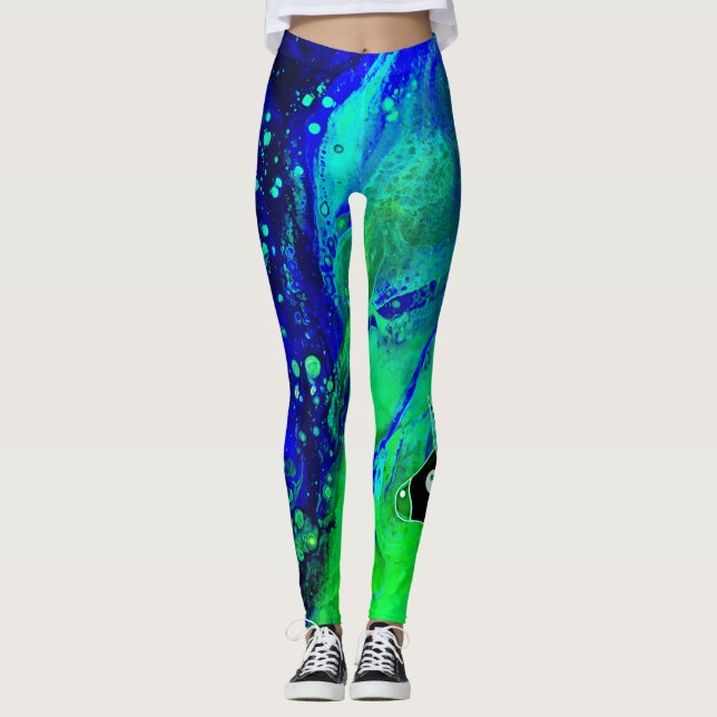 NeonEinhorn Leggings (Vorderseite)