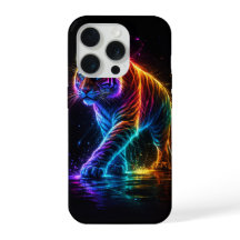 Neonfarbener Tiger