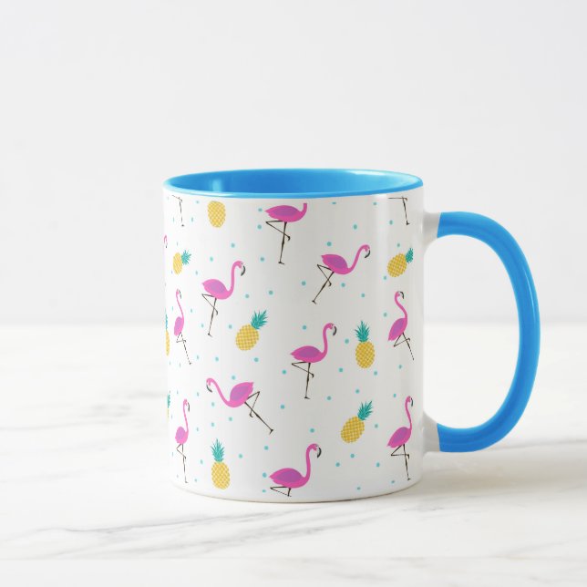 Neonflamingos 2 tasse (Rechts)