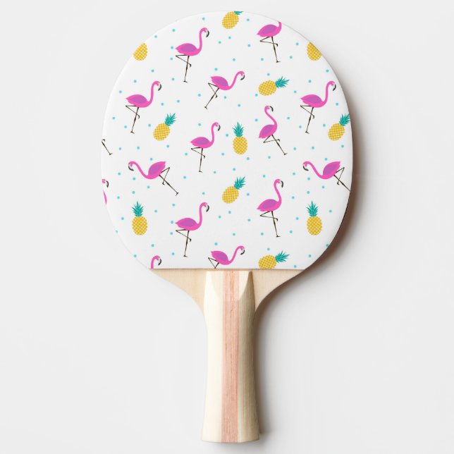 Neonflamingos 2 tischtennis schläger (Vorderseite)
