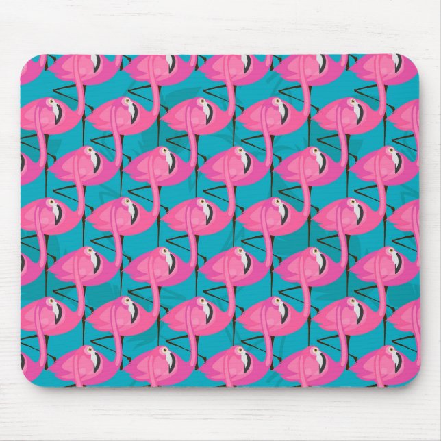 Neonflamingos Mousepad (Vorne)