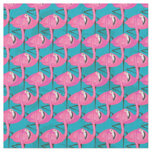 Neonflamingos Stoff