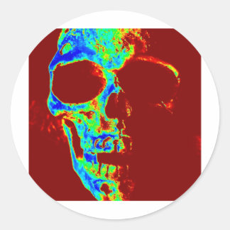 Neonfreddy Runder Aufkleber