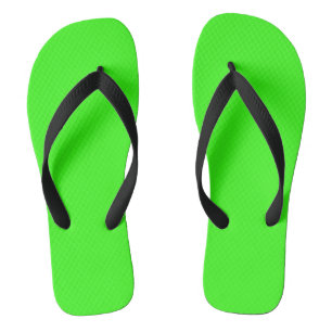Neongrün Flip Flops