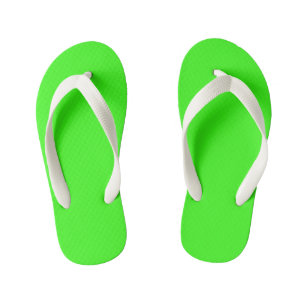 Neongrün Kinderbadesandalen