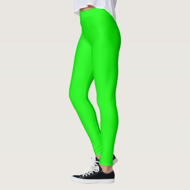 Neongrün Leggings (Links)