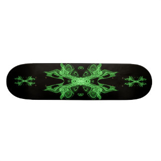 Neongrün Skateboard
