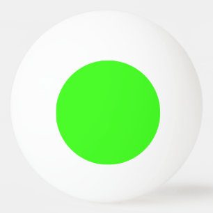 Neongrün Tischtennisball