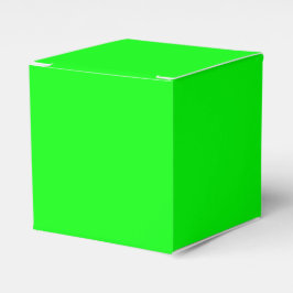 Neongrüner Bildschirm, leuchtend solide Farbe cool Geschenkschachtel