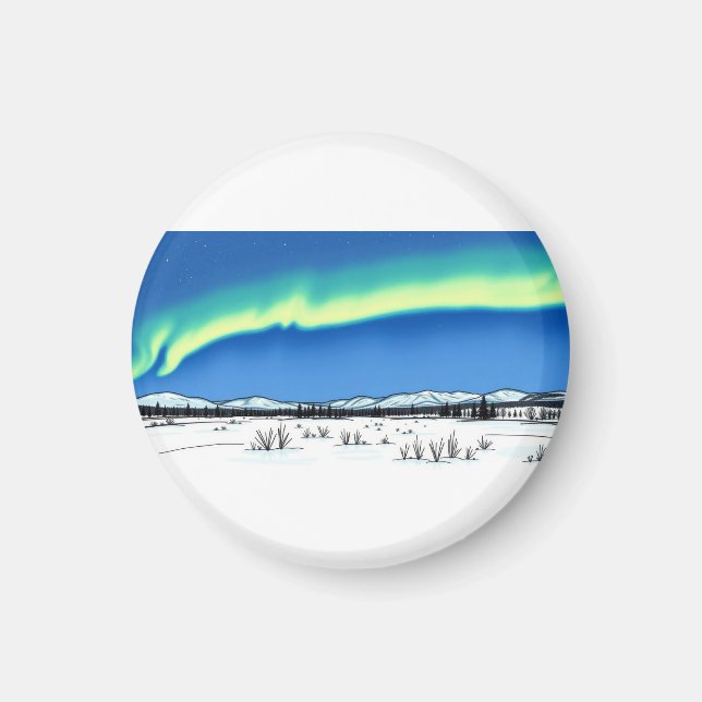 Neonhimmel Magnet (Vorne)